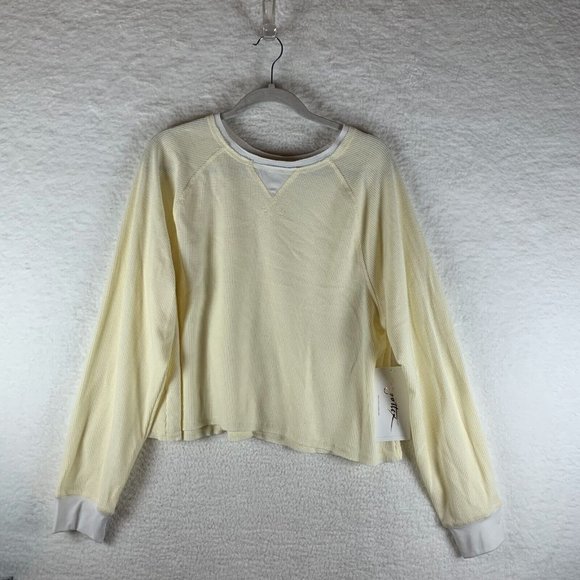X GOTTEX Thermal Shirt Women's Medium Sand‎ Polyester Stretch Long Sleeve 6775 - Picture 1 of 7